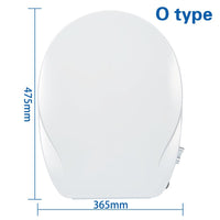 taille de l'abattant wc japonais non électrique